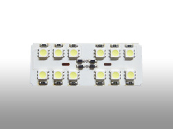バルブ・LEDルームランプ用/12SMD　ホワイト