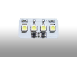 バルブ・LEDルームランプ用/4SMD　ホワイト