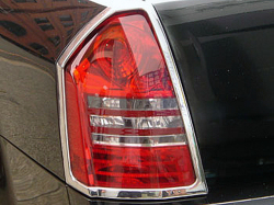 クロームテールレンズベゼル　300C