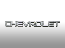 エンブレム・リアネームプレートCHEVROLET小1.8×19.4cm/純正