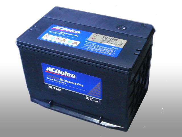 78DT-7MF ACDelco バッテリー　新品未使用品 ACDelco 【要送料確認】 ACデルコ バッテリー 大容量 78DT-7MF