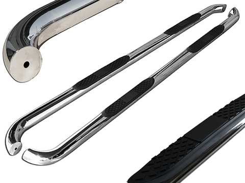 ムラーノ装着 ステンレス サイドステップ チューブステップ WINBO サイドバー/サイドステップ/チューブステップ のパーツ