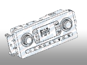 ACデルコ製ヒーター＆ACコントロールSWパネル
