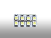 バルブ・LEDルームランプ用/8SMD　ホワイト