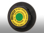 ACデルコ製ラジエターキャップ（サブタンク上部）