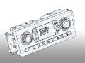 ACデルコ製ヒーター＆ACコントロールSWパネル