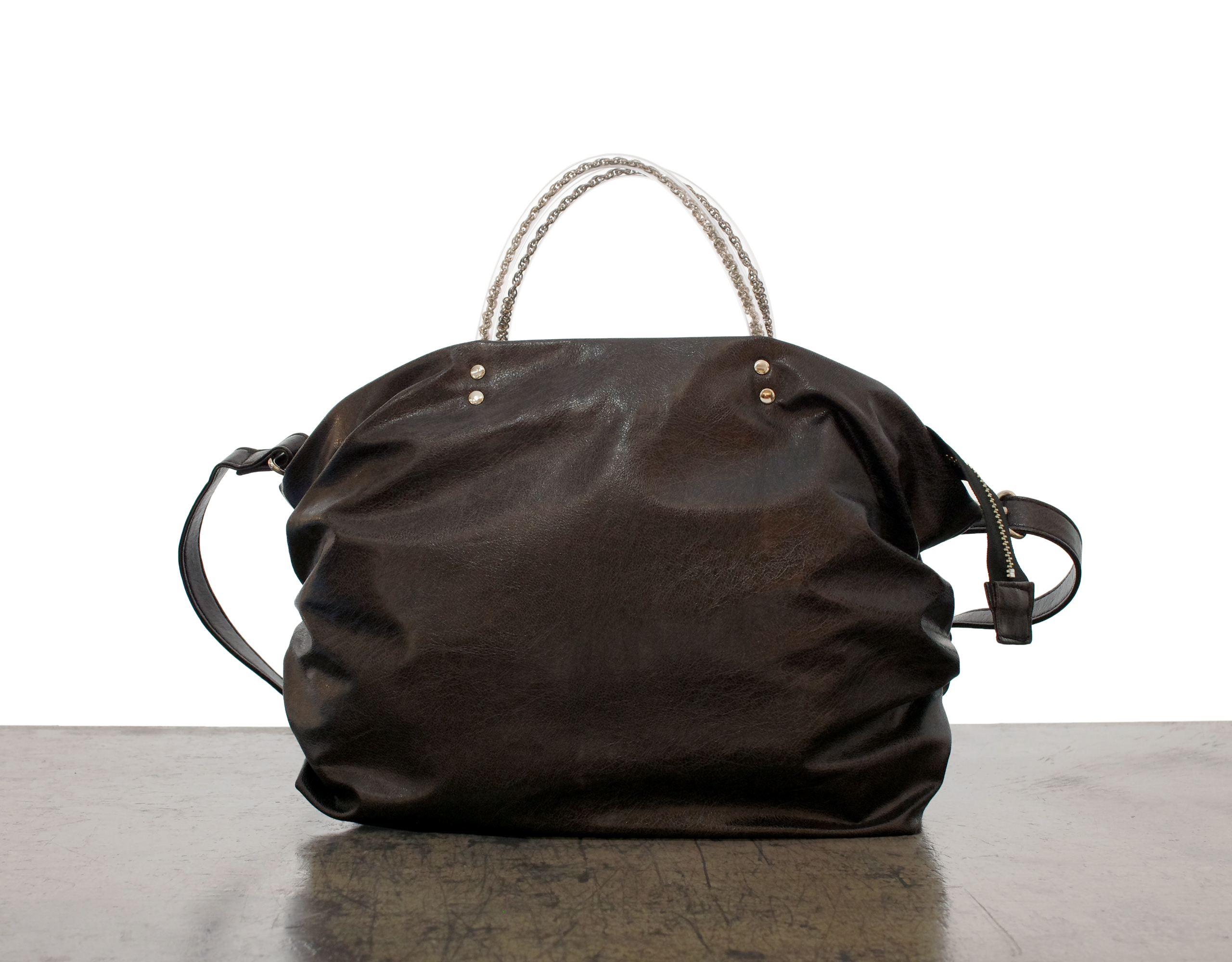 メタリック Mサイズクラックブラック 01