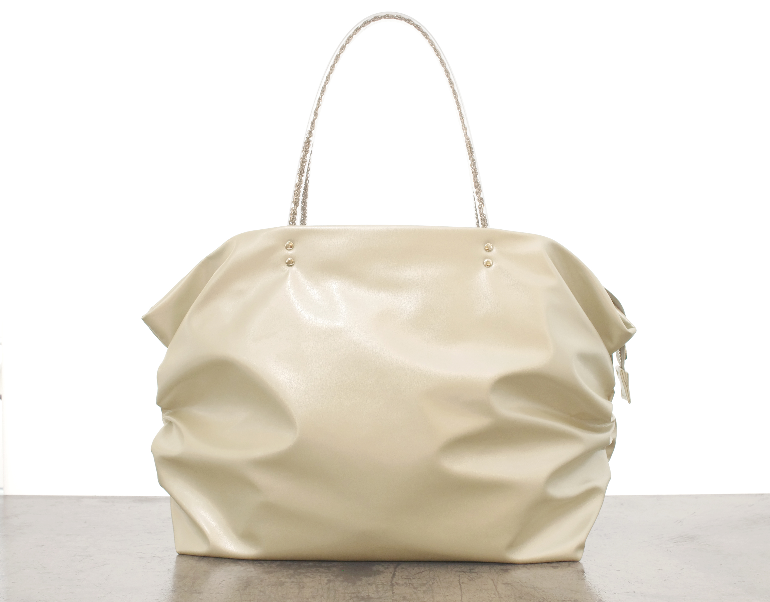 メタリック Lサイズ パールホワイト 01