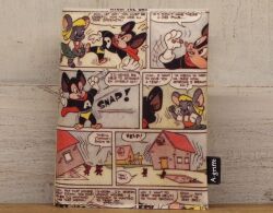 【世界に一つだけのパスポートケース】 ヴィンテージコミック パスポートケース01
