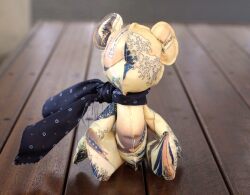 【世界に一つだけのテディベア】広重の波でおつくりしたテディベア　【 Today's Featured Item  】Hiroshige　”NAMI”　Teddy  bear