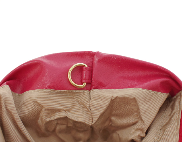 超軽量チェーンバッグ 】 ミディアムサイズトート シルキーレッド