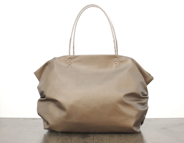 超軽量チェーンバッグ 】 肩掛けトート Lサイズ ピンクブロンズ GIRIER