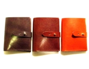 【牛革スモール財布シリーズ】　”札と十枚財布”　内側ヴィンテージ地図プリント