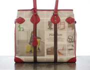 アグリ　A-griffe 世界にひとつだけ　猫柄トートバッグ　未使用新品 アグリ A-griffe 世界にひとつだけ 猫柄トートバッグ 未使用新品