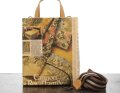 【 SNS掲載商品 】 ヴィンテージペーパー＆牛革 リアルトート プチ ストラップ付き S76【 Today's Featured Item  】1960's American fashion magazine tote with strap