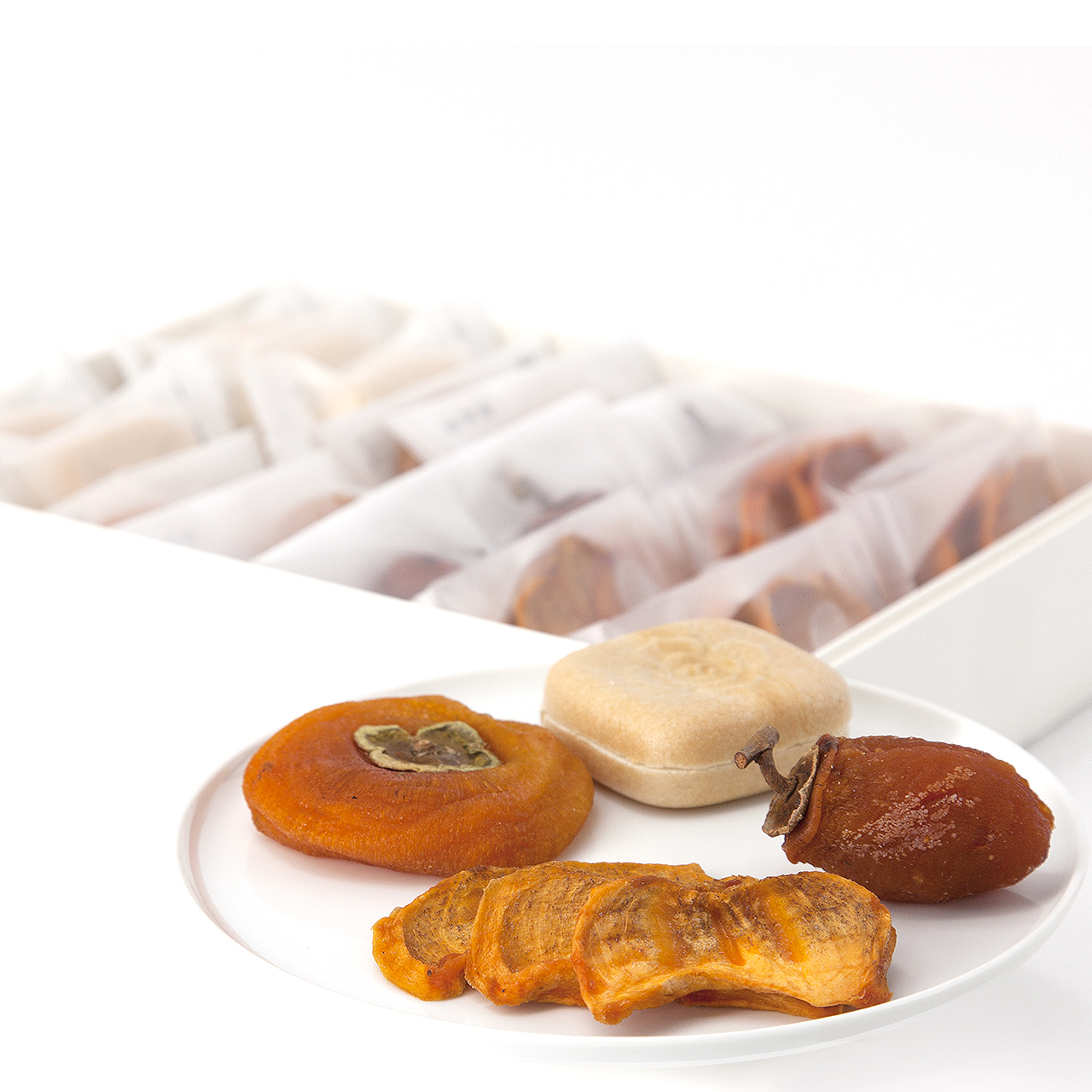 【送料無料】父の日ギフトBセット（柿日和×4　蜜珠柿×4　郷愁の柿×3　柿もなか×6）（冷蔵便）