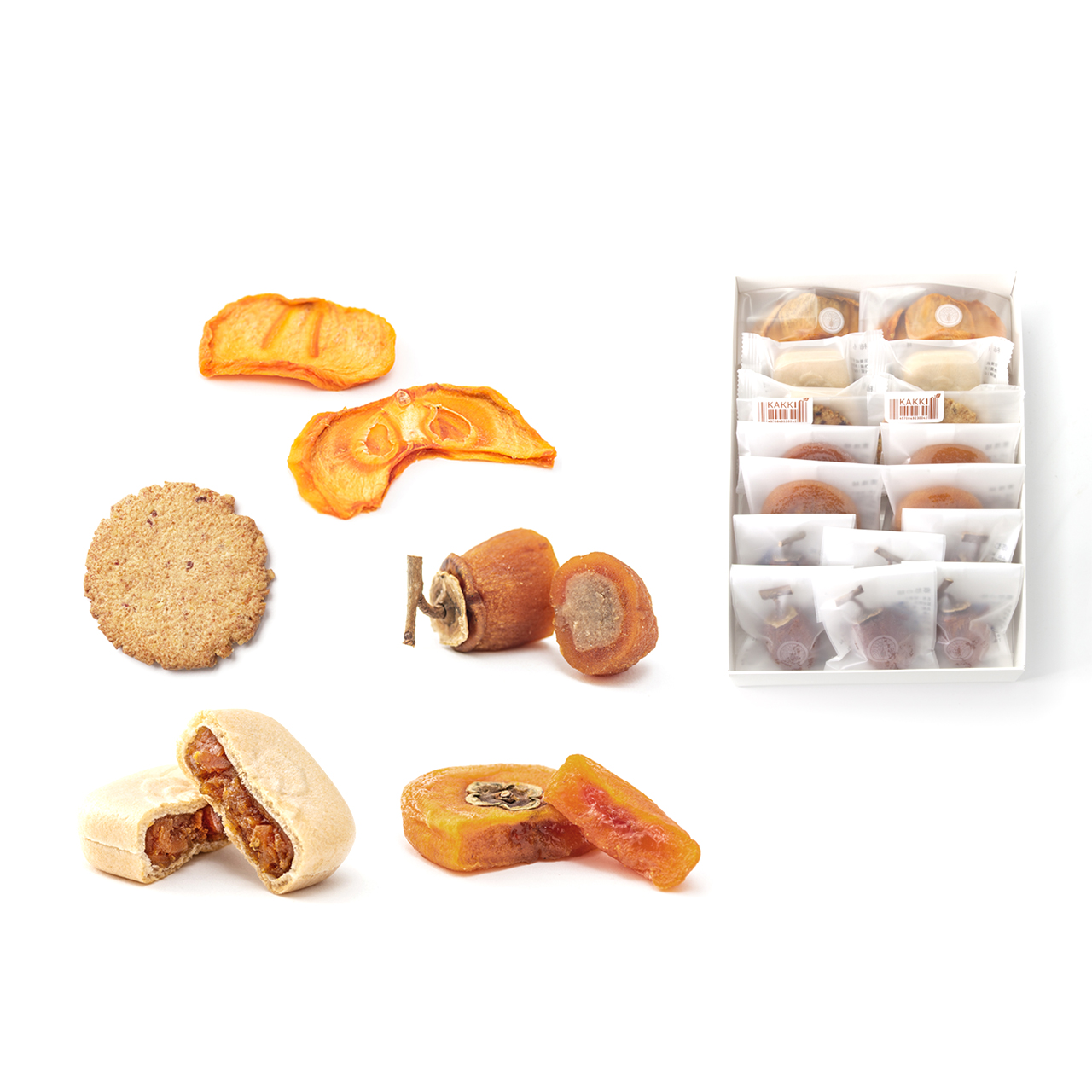 【送料無料】母の日ギフトCセット（柿もなか×4　郷愁の柿×6　柿日和×2　蜜珠柿×4　カッキー×2）（冷蔵便）