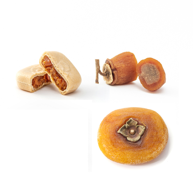 蜜珠柿3L×4　柿もなか×6　郷愁の柿×6（5～10月は冷蔵便）