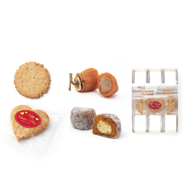 【2月6日出荷】バレンタインギフト（柿ころも×6　カッキー×9　郷愁の柿×3）【送料無料】