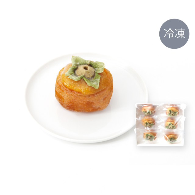 【完売いたしました】柿みるくアイス　6個入（冷凍便）