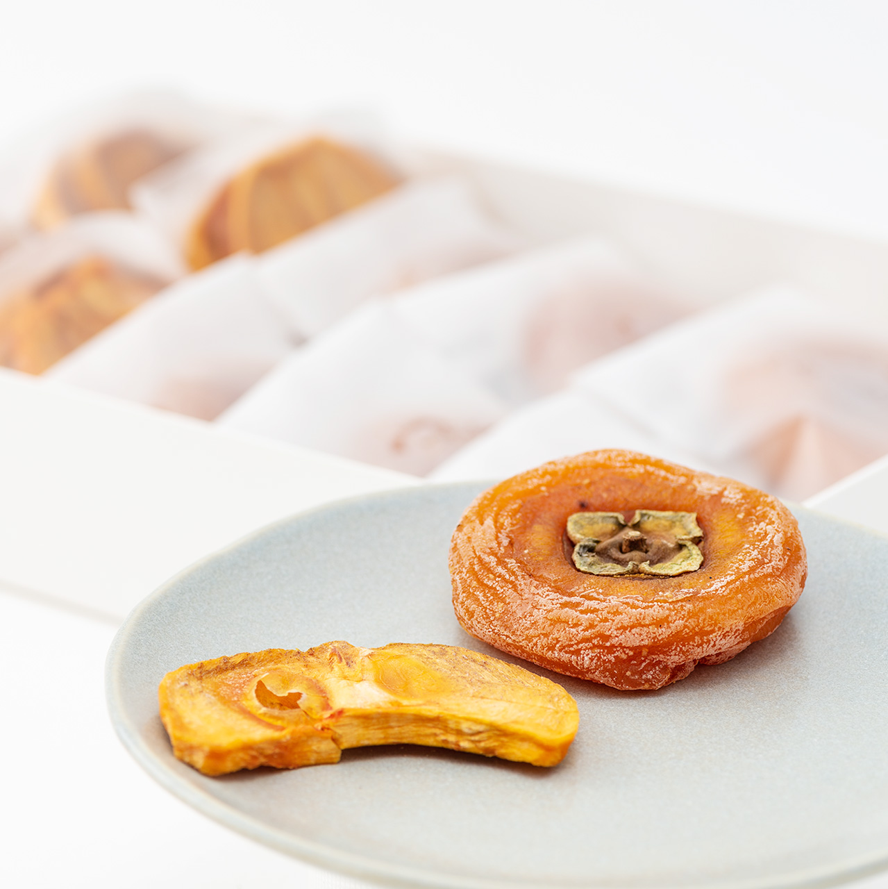 蜜珠柿×6　柿日和×4 （5～10月は冷蔵便）