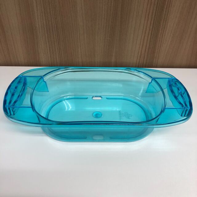 【中古品】◆パチンコ用　ドル箱◆　スケルトンJr.　マリンブルー