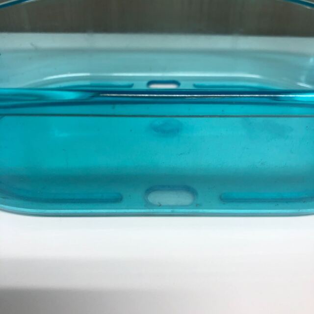 【中古品】◆パチンコ用　ドル箱◆　スケルトンJr.　マリンブルー
