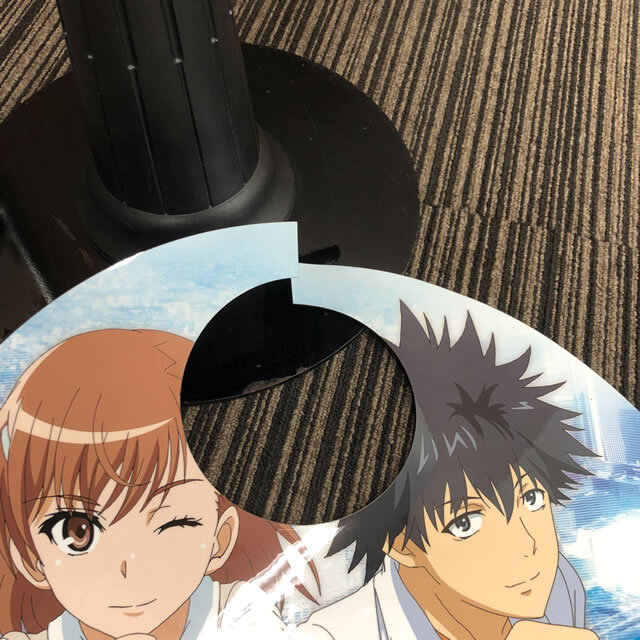 【中古品】椅子下 ラバーマット