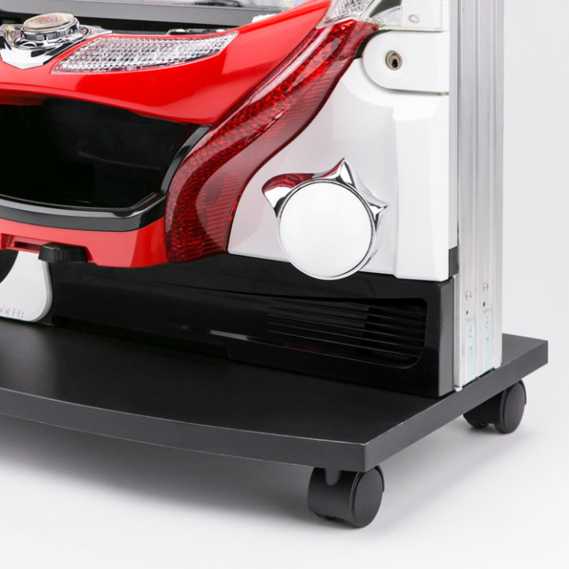 パチンコ固定台　ラウンド　キャスター付