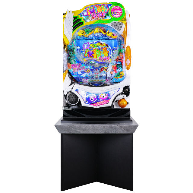シンプルスタンド(大理石調グレーマーブル×ブラック)