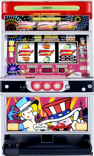 北電子　アイムジャグラー　ピンク　（スロット実機）