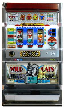 3号機 スロット ワイルドキャッツ アークテクニコ WILD CATS パチスロ アークテクニコ ワイルドキャッツ(白) 中古パチスロ実機 [2ch