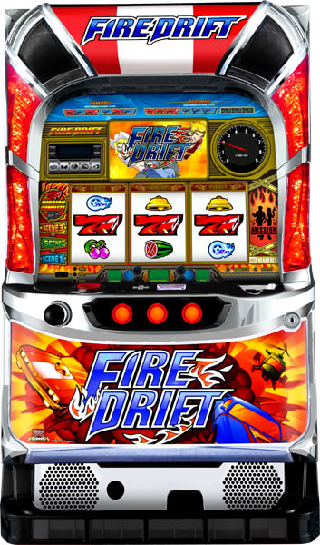 パチスロ 実機 ファイヤードリフト ※コイン不要機付き※ ロデオ パチスロ ファイヤードリフト 中古パチスロ実機 [8ch対応
