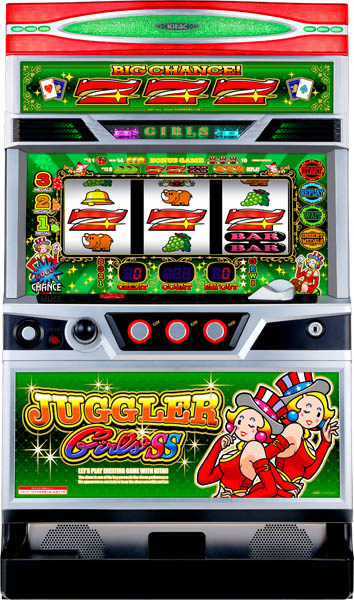 ジャグラー実機　ジャグラーガールズ 北電子 ジャグラーガールズSS 中古パチスロ実機 A-SLOT
