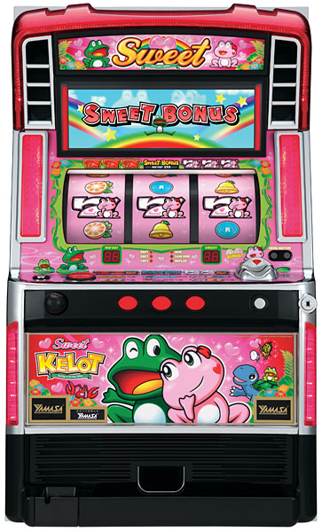 山佐 パチスロ「ケロット」～スウィートver.～ 中古パチスロ実機