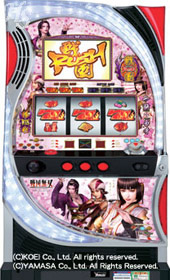 山佐　戦国無双　桜(中古スロット台、スロット実機）