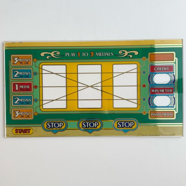 【中古実機パネル】メーシー コンチネンタル3 グリーンパネル