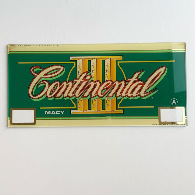 【中古実機パネル】メーシー コンチネンタル3 グリーンパネル