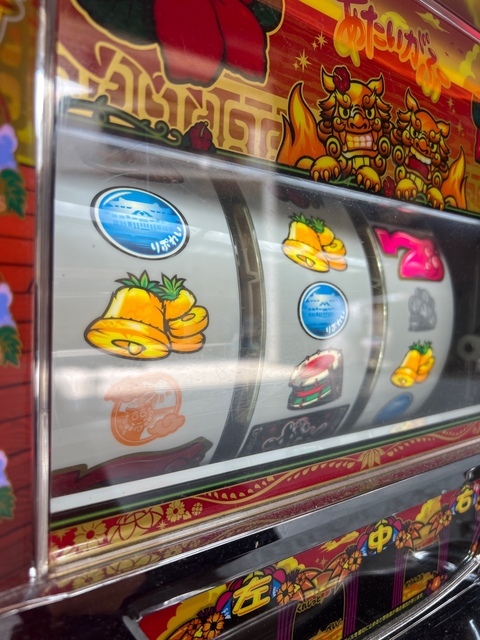 【リール窓・中右リールにキズあり】アクロス 沖ドキ！-30　バカンスver.　No.57295
