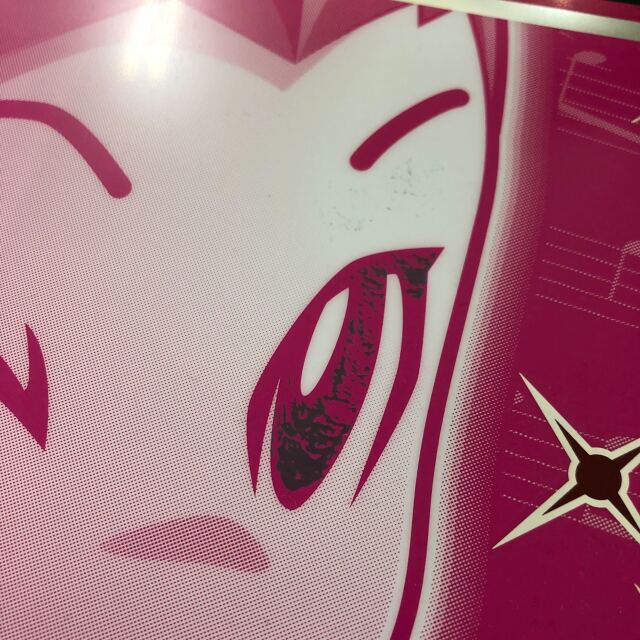 【中古実機パネル】【フィルムのみ】【ハゲあり】【4号機】大都技研 押忍！番長 操パネル