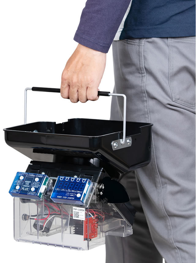 ハンディー電動硬貨計数機
