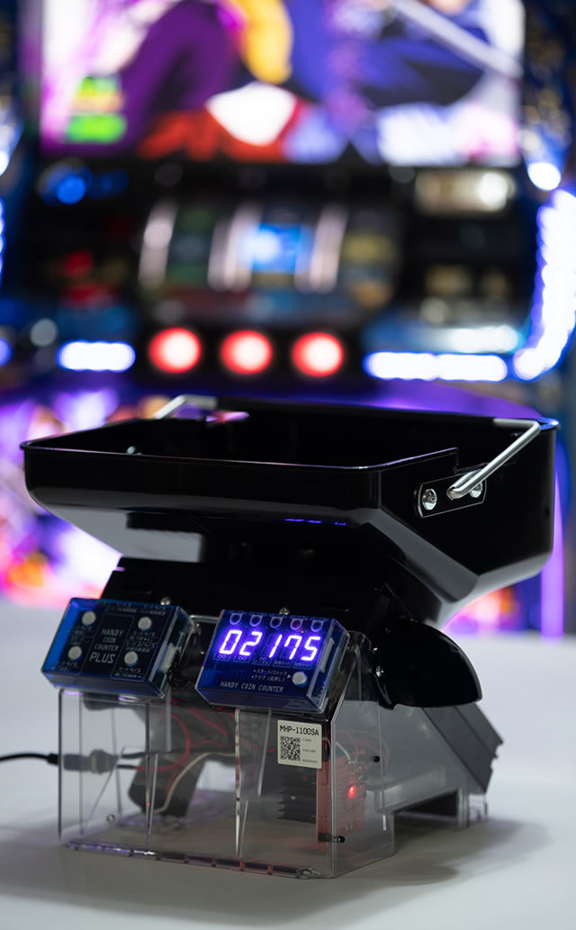 ハンディー電動硬貨計数機