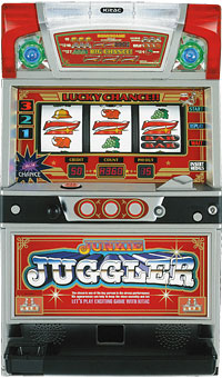 北電子　ジャンキージャグラー　レッドパネル(中古スロット台、スロット実機）