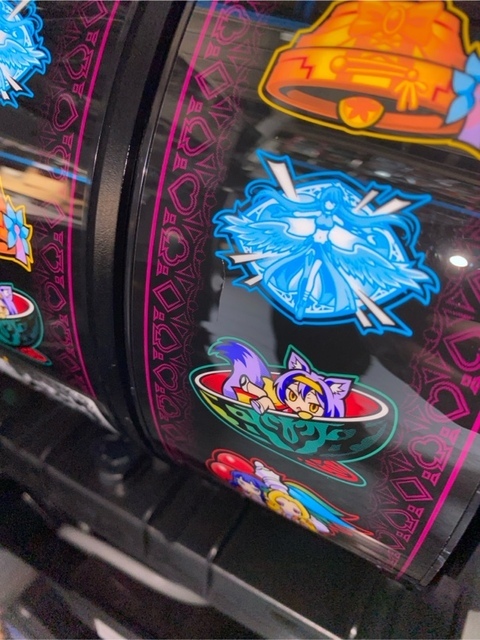 【リールに割れ・凹みあり】北電子 ノーゲーム・ノーライフ THE SLOT No.57637