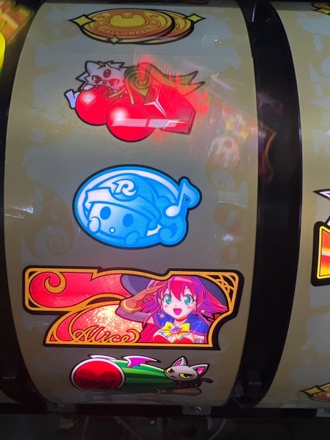 【中リールに透け・凹みあり】【コイン不要機ブロンズ付き！】KPE マジカルハロウィン5　No.35409