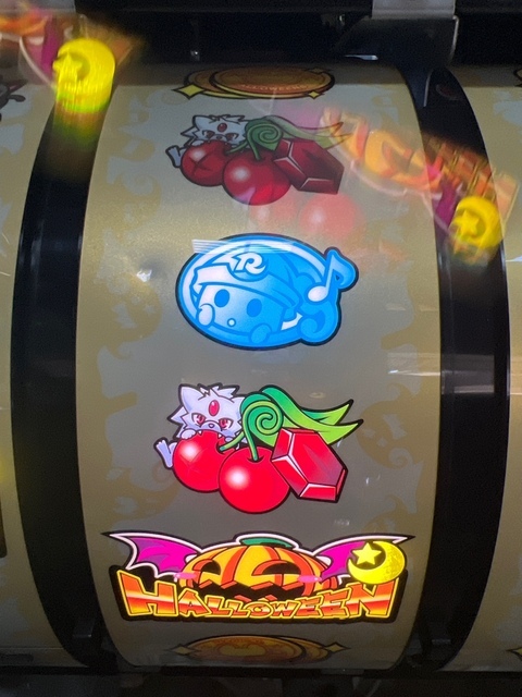 【中リールに透け・凹みあり】【コイン不要機ブロンズ付き！】KPE マジカルハロウィン5　No.35409