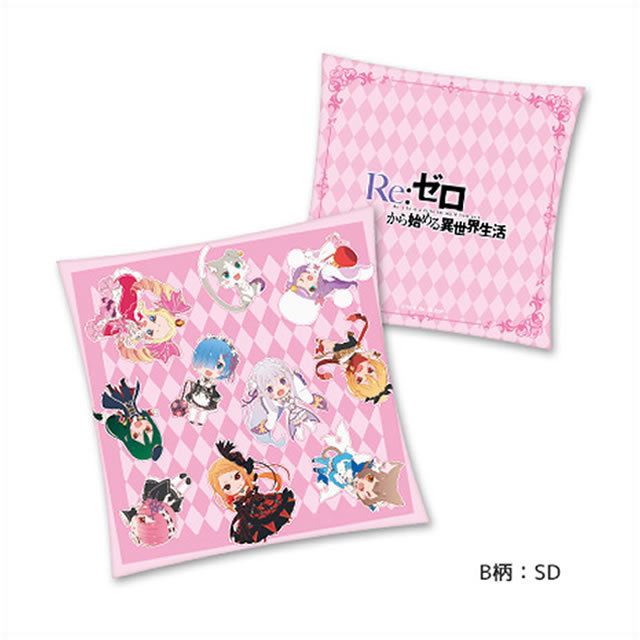 Re:ゼロから始める異世界生活　スクエアクッション　SD