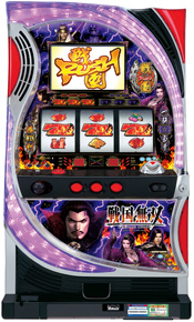 山佐　戦国無双　信長パネル(中古スロット台、スロット実機）