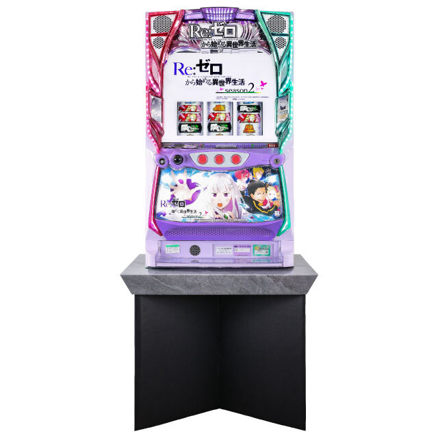 シンプルスタンド(大理石調グレーマーブル×ブラック)