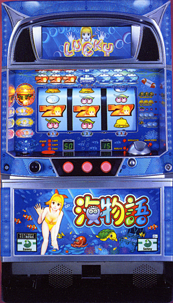 【配送料込み・引取可能】サミー パチスロ化物語 実機 サミー パチスロ化物語【パネル指定不可】【中古パチスロ 中古